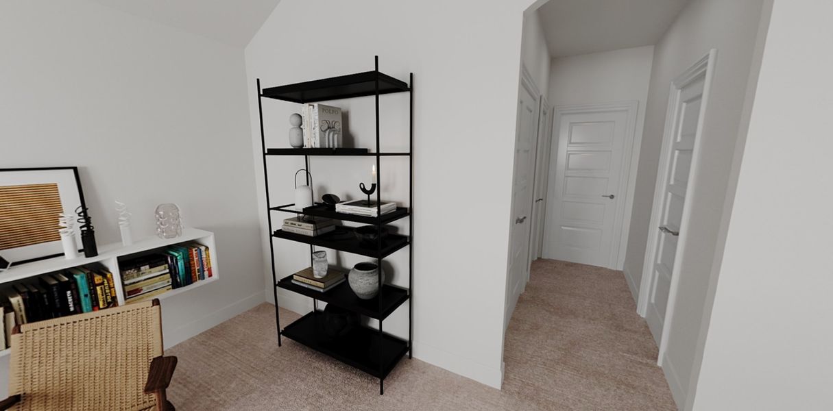 Representative furnished interior of a home built from the Sedona by Beazer Homes in Goodland, Midlothian (Image 10).