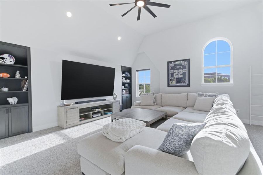 Furnished interior view inside a new home in , Corinth (Image 30).