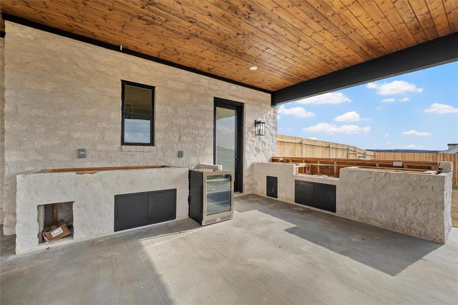 Exterior details and patio area of a home in , Waco (Image 3).