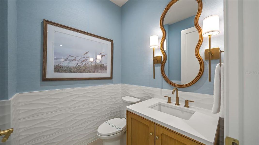 Furnished interior view inside a new home in , Sarasota (Image 37).
