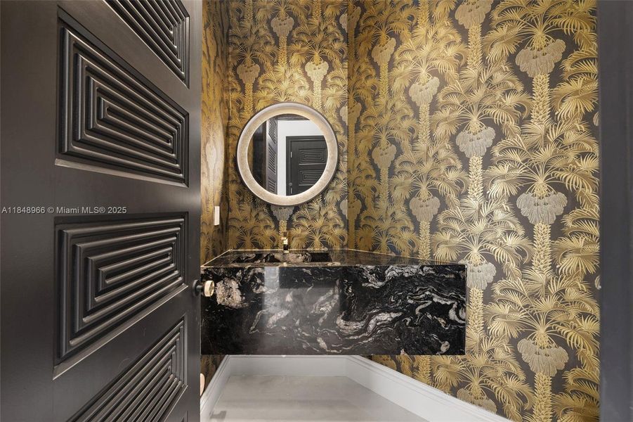 Furnished interior view inside a new home in , Miami Beach (Image 43). Furnished interior view inside a new home in , Miami Beach (Image 43).