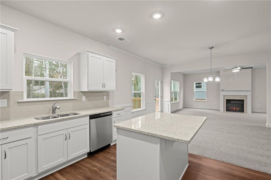 Furnished interior view inside a new home in Canterbury Villas, Carrollton (Image 5).
