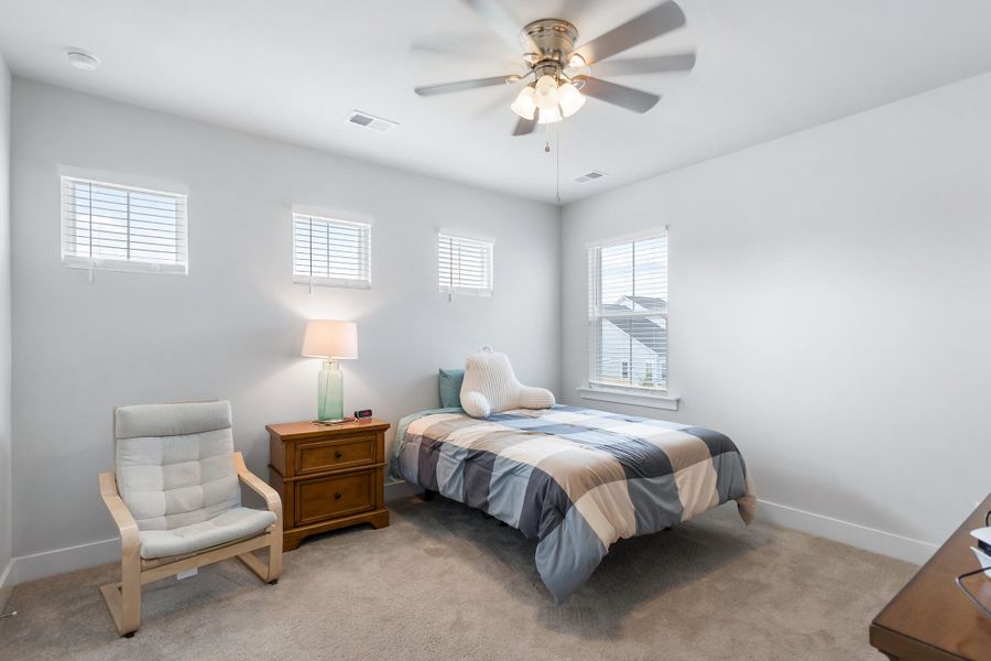 Furnished interior view inside a new home in Carnes Crossroads, Summerville (Image 33). Furnished interior view inside a new home in Carnes Crossroads, Summerville (Image 33).