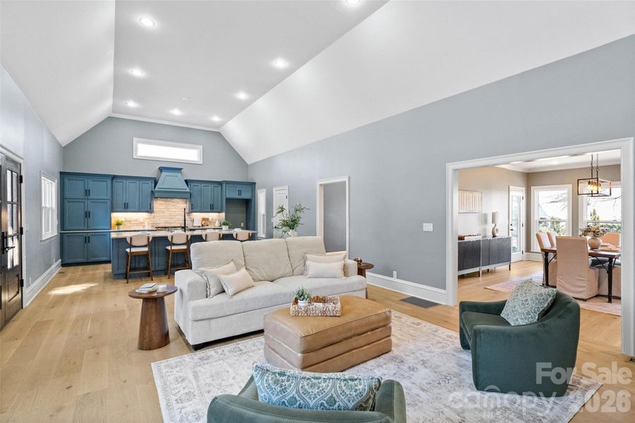 Furnished interior view inside a new home in , Indian Trail (Image 32). Furnished interior view inside a new home in , Indian Trail (Image 32).