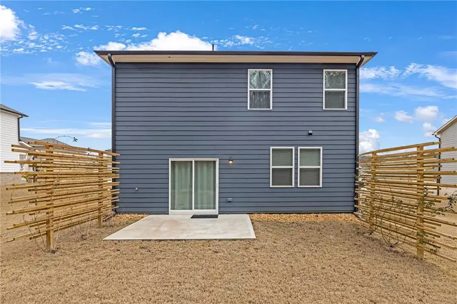 Exterior details and patio area of a home in , Adairsville (Image 3). Exterior details and patio area of a home in , Adairsville (Image 3).
