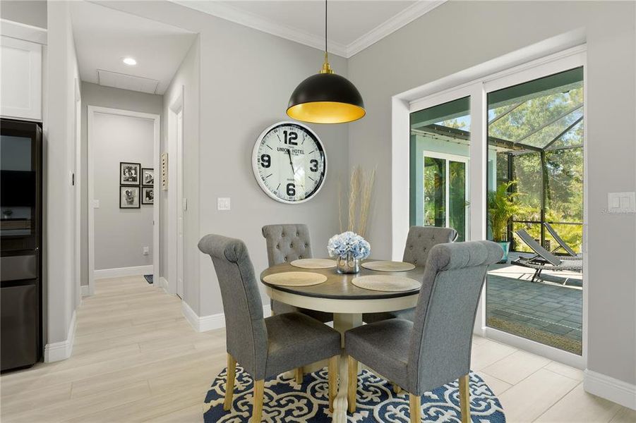 Furnished interior view inside a new home in , Rotonda West (Image 8).