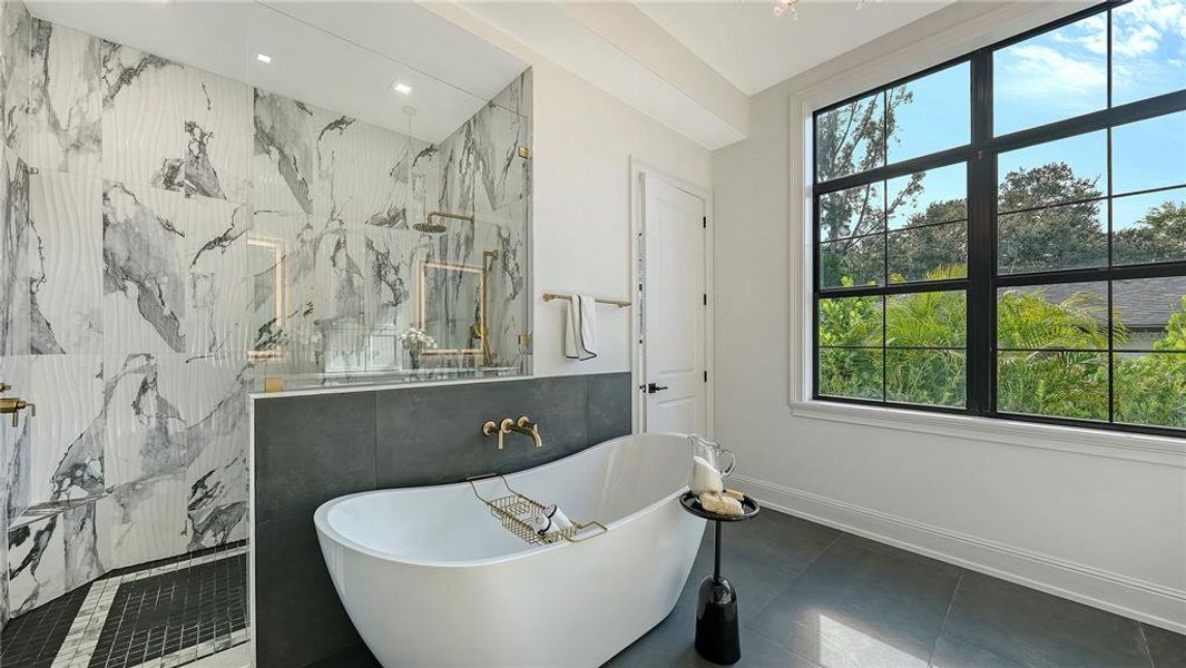 Furnished interior view inside a new home in , Sarasota (Image 7).