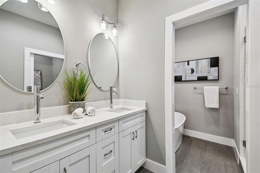 Furnished interior view inside a new home in , Tampa (Image 7). Furnished interior view inside a new home in , Tampa (Image 7).