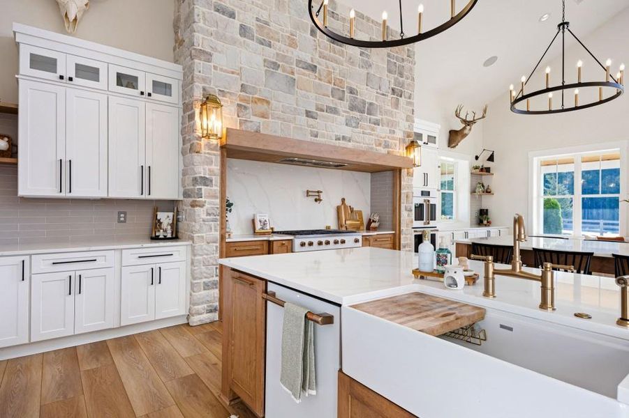 Furnished interior view inside a new home in , Rydal (Image 73).