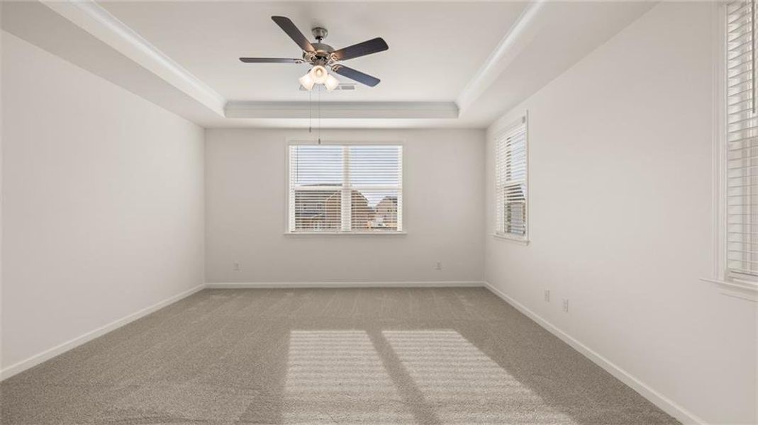 Spacious, unfurnished interior of a new home in Heritage Pointe, Senoia (Image 20). Spacious, unfurnished interior of a new home in Heritage Pointe, Senoia (Image 20).