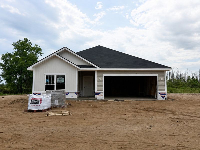 In-progress construction of a new home in Tibet Road at Sassafras, Allenhurst, GA (Image 4). In-progress construction of a new home in Tibet Road at Sassafras, Allenhurst, GA (Image 4).