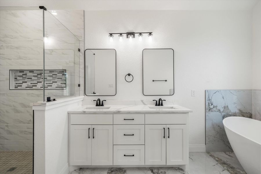 Furnished interior view inside a new home in , Canton (Image 14).