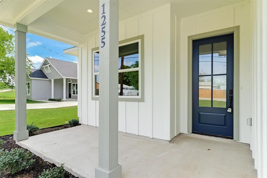 Exterior details and patio area of a home in , Marble Falls (Image 22).