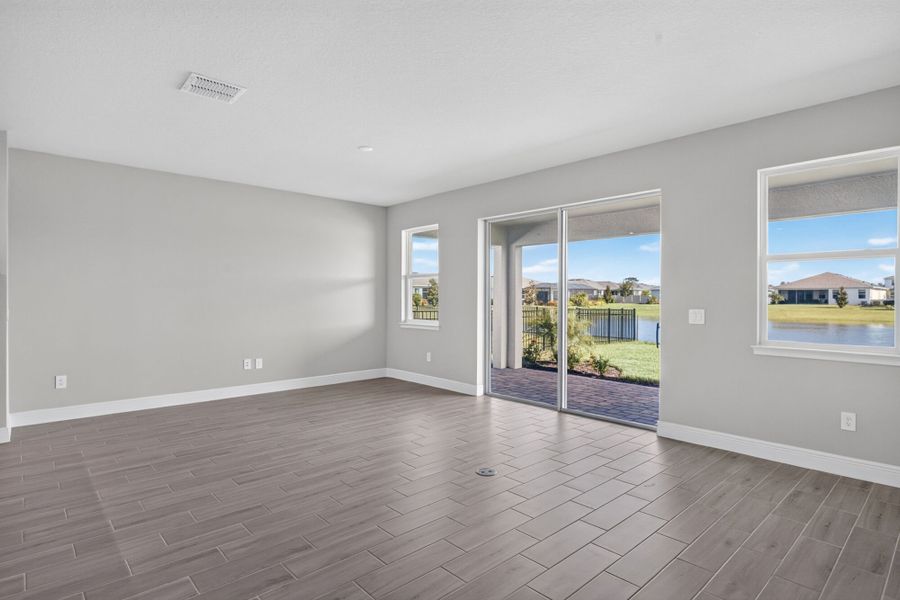 Spacious, unfurnished interior of a new home in Windwater, Parrish (Image 9).