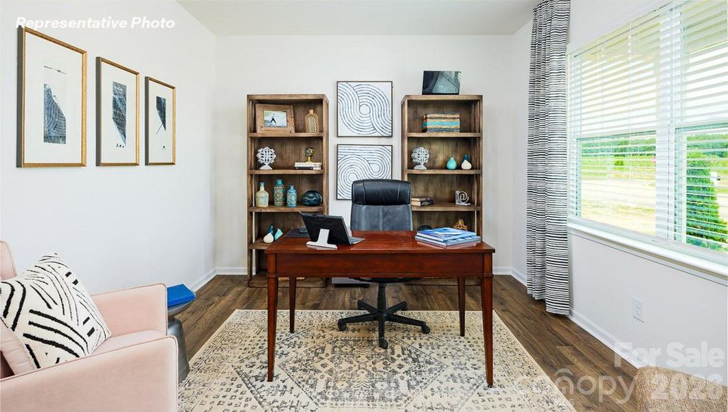 Furnished interior view inside a new home in Laurelbrook, Sherrills Ford (Image 32).