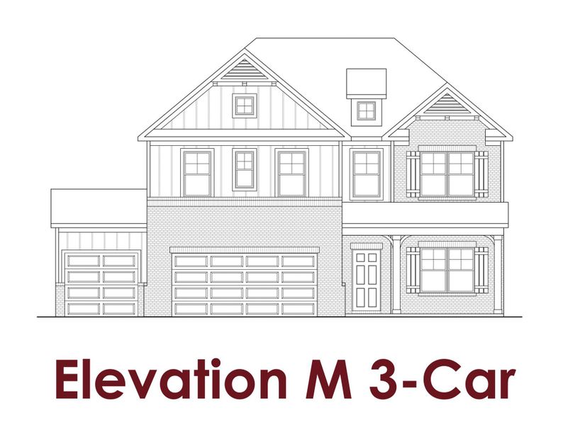 Representative rendering of the exterior for the Canyon by Chafin Communities (Image 7).
