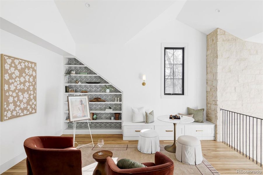 Furnished interior view inside a new home in , Denver (Image 11). Furnished interior view inside a new home in , Denver (Image 11).