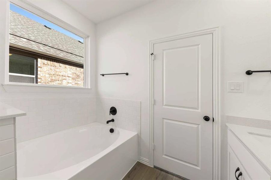 Furnished interior view inside a new home in Monticello Park, Princeton (Image 9).