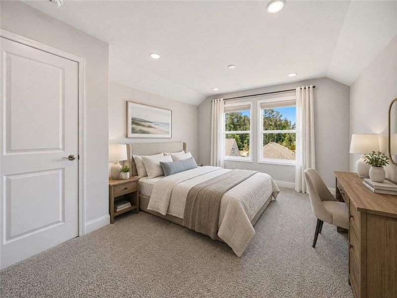 Furnished interior view inside a new home in , Hiram (Image 17).