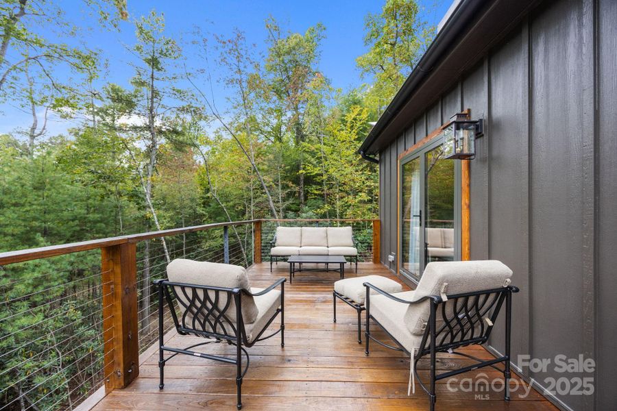 Exterior details and patio area of a home in , Zirconia (Image 19).
