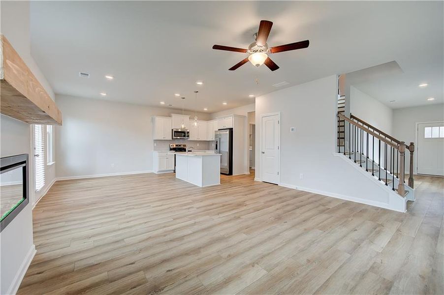 Spacious, unfurnished interior of a new home in Westminster, Covington (Image 24).