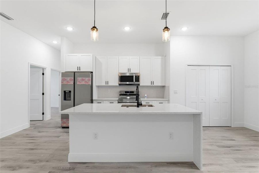 Furnished interior view inside a new home in , Ocala (Image 9).