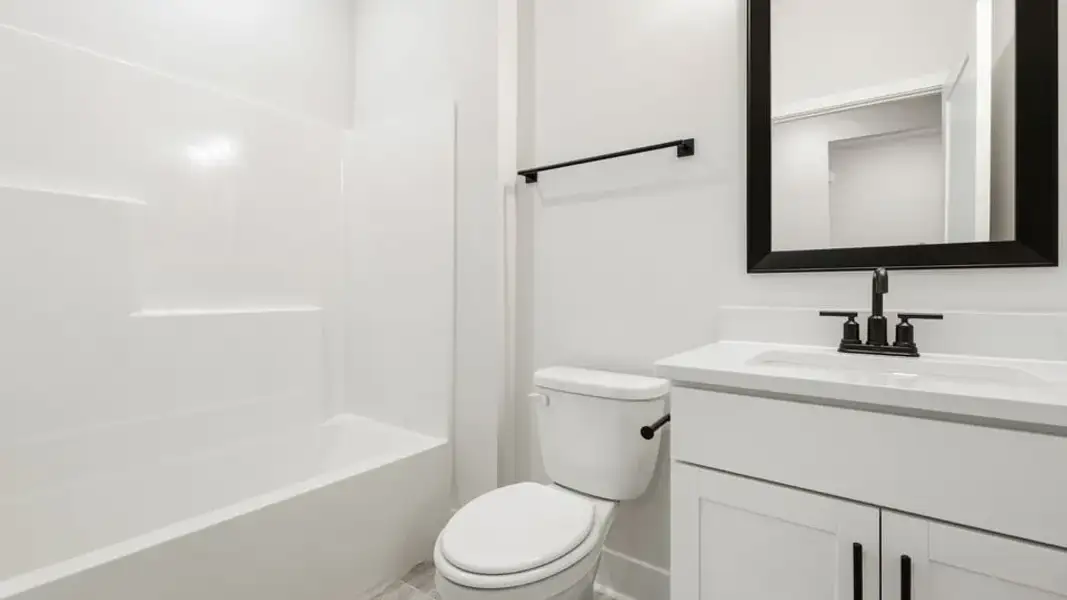 Furnished interior view inside a new home in Spring Ridge Reserve, Anderson (Image 7).