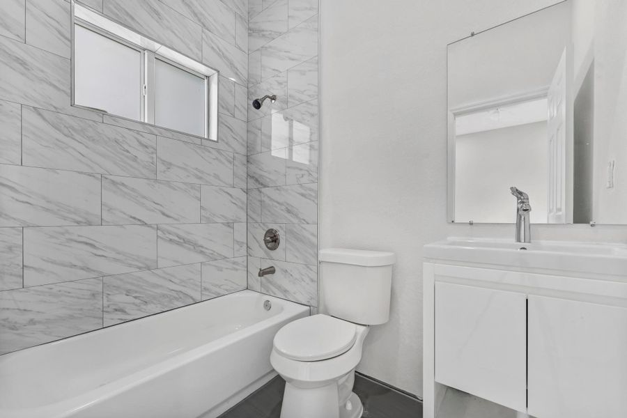 Furnished interior view inside a new home in , West Park (Image 9).