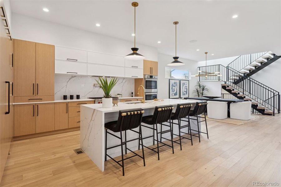 Furnished interior view inside a new home in , Denver (Image 14).