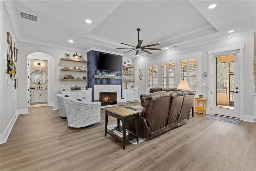 Furnished interior view inside a new home in , Bethlehem (Image 8).
