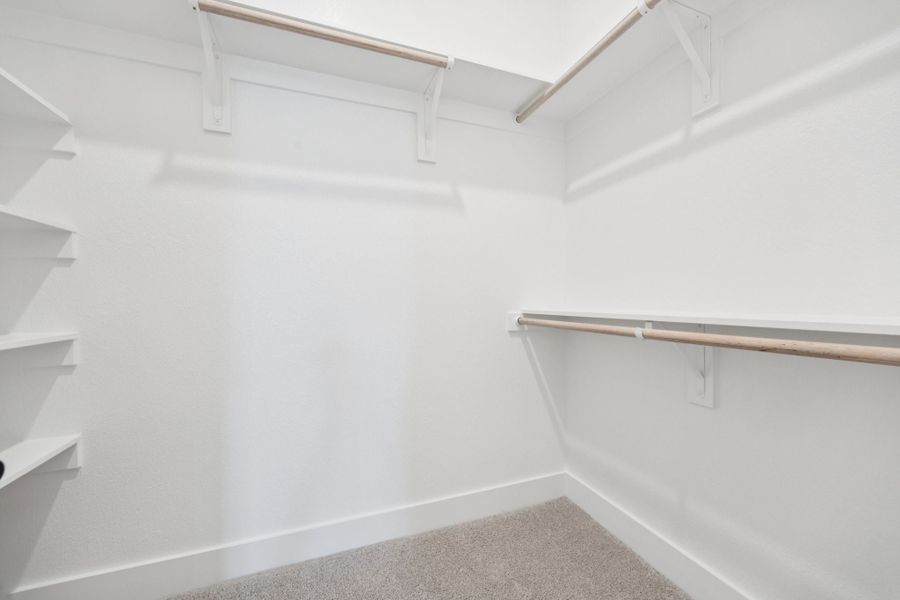 Representative unfurnished interior of a home built from the Washington by Centre Living Homes in Newman Village Townhomes, Frisco (Image 16).