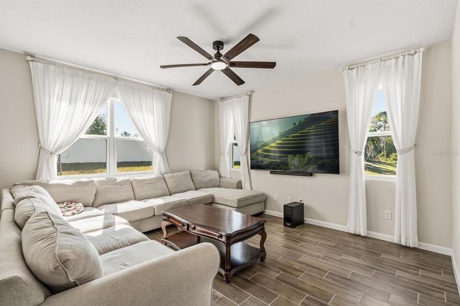 Furnished interior view inside a new home in Seasons at Lakeside Forest, Tavares (Image 7).