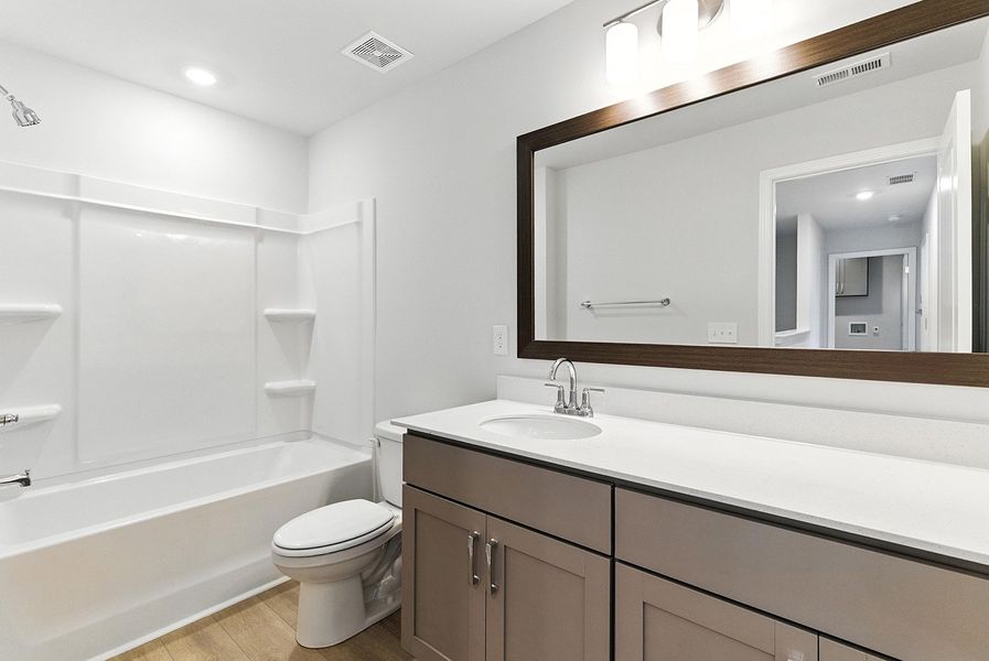 Furnished interior view inside a new home in Landmark Commons, Boiling Springs (Image 11).