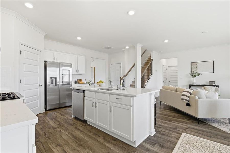 Furnished interior view inside a new home in Independence, Loganville (Image 14).
