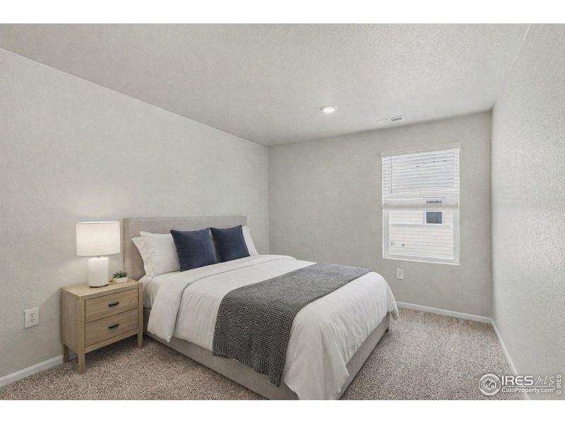 Furnished interior view inside a new home in Poudre Heights: The Meadow Collection, Windsor (Image 15).