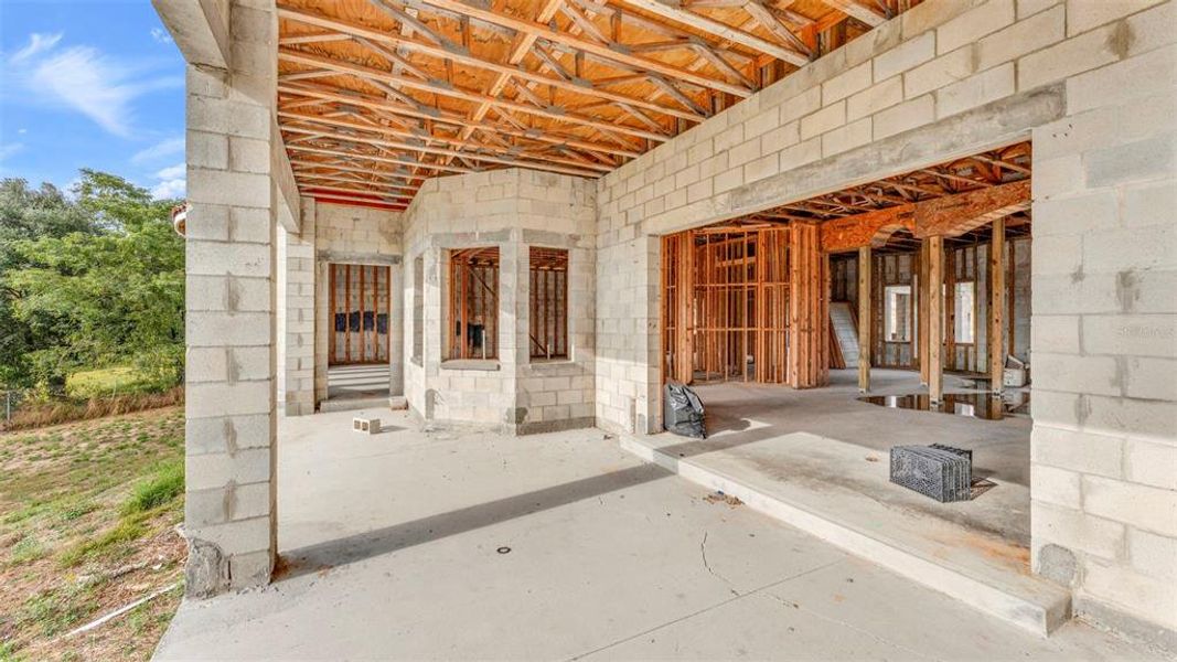 In-progress construction of a new home in , Haines City, FL (Image 8). In-progress construction of a new home in , Haines City, FL (Image 8).