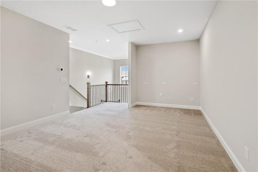 Spacious, unfurnished interior of a new home in Promenade at Sawnee Village, Cumming (Image 33).