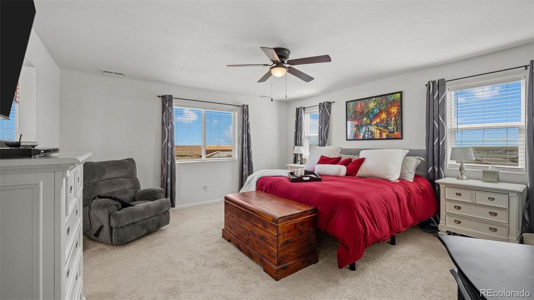 Furnished interior view inside a new home in Banning Lewis Ranch, Colorado Springs (Image 14).