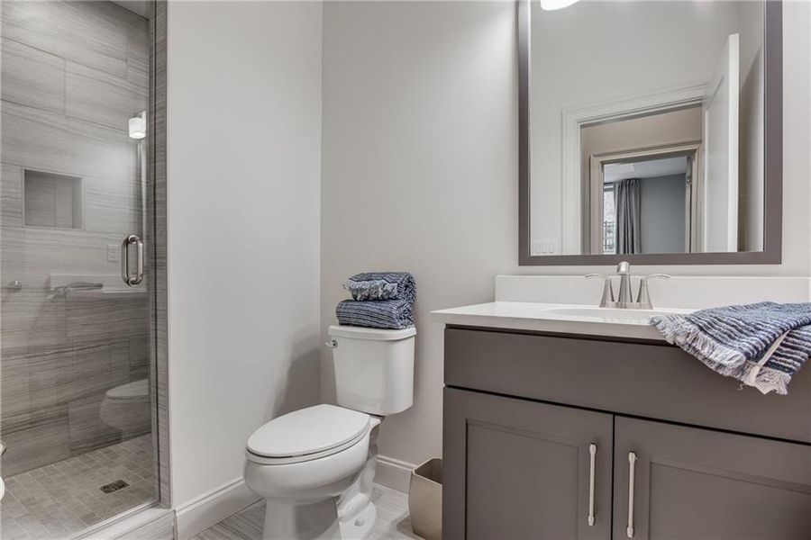 Furnished interior view inside a new home in Laurel View, Suwanee (Image 6).