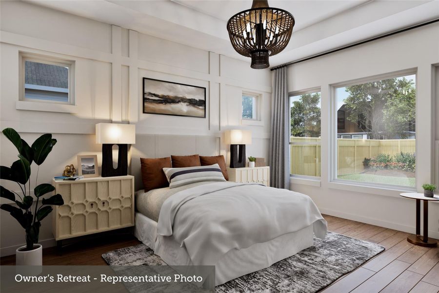 Furnished interior view inside a new home in Audubon – Ascent Collection, Magnolia (Image 11).