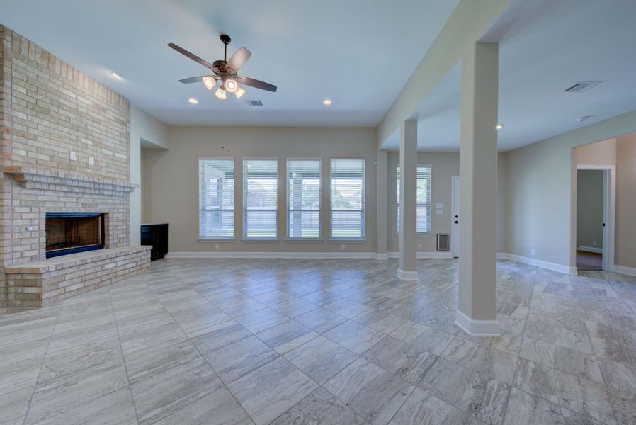 Representative unfurnished interior of a home built from the Parker by Ashton Woods in Megan's Landing, Castroville (Image 18).