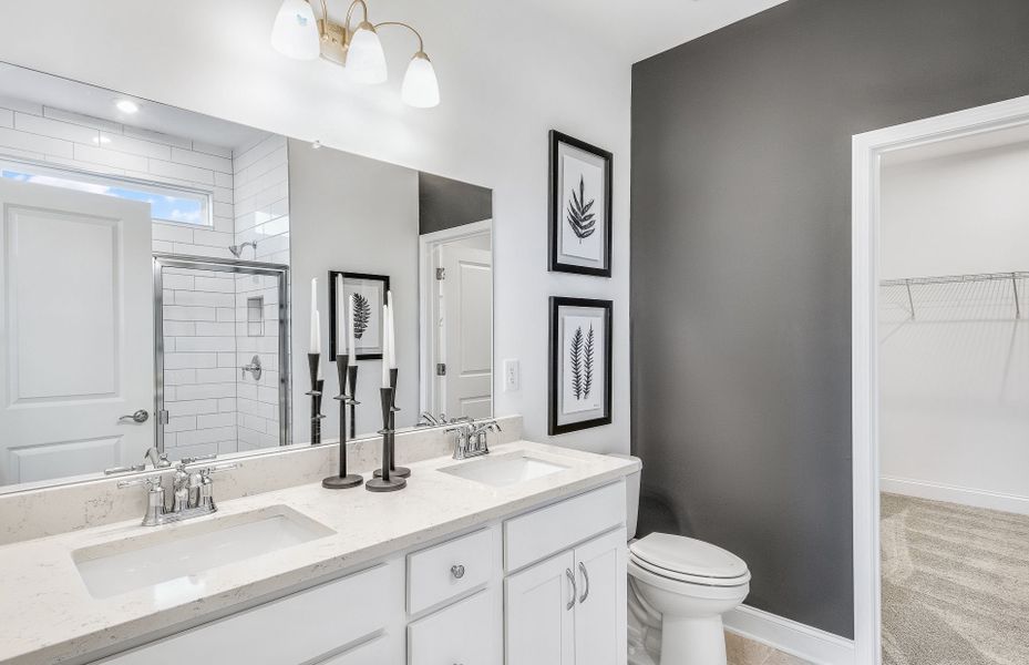 Furnished interior view inside a new home in Sun City Peachtree, Griffin (Image 10).