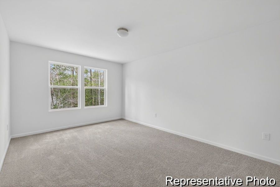 Spacious, unfurnished interior of a new home in Lake Royale, Louisburg (Image 18). Spacious, unfurnished interior of a new home in Lake Royale, Louisburg (Image 18).