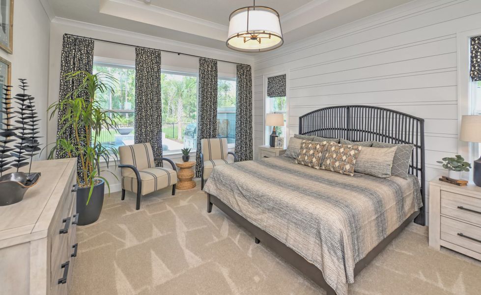 Furnished interior view inside a new home in Seven Pines, Jacksonville (Image 17).