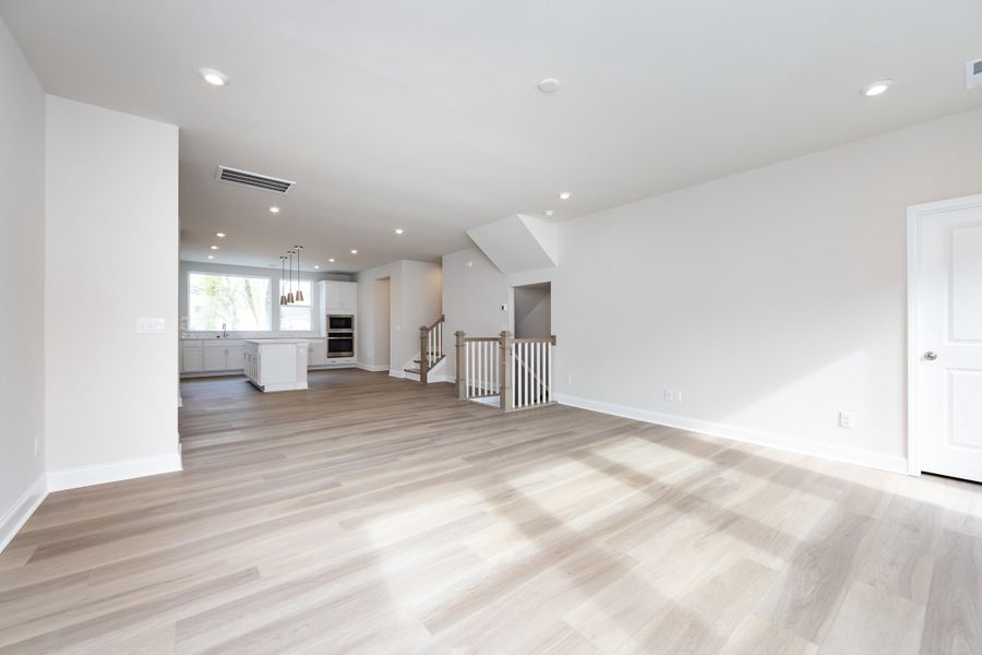 Spacious, unfurnished interior of a new home in Archer Row, Charlotte (Image 32). Spacious, unfurnished interior of a new home in Archer Row, Charlotte (Image 32).