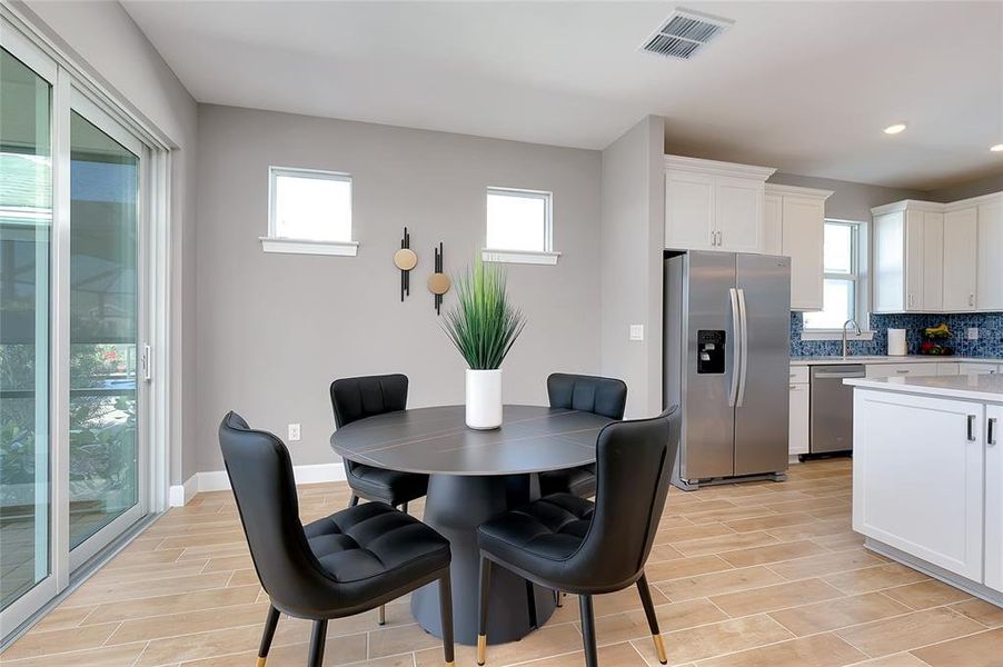Furnished interior view inside a new home in , Englewood (Image 44).