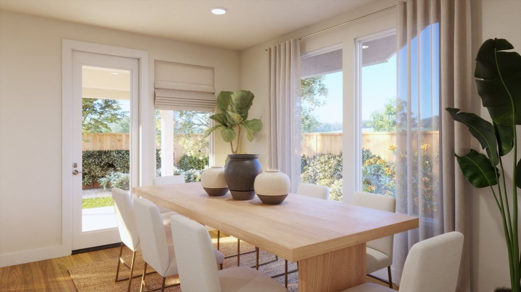 Representative furnished interior of a home built from the 4056 by Risewell Homes in Freedom at Anthem, Kyle (Image 8).