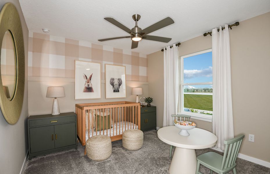Furnished interior view inside a new home in Riverwood, Zephyrhills (Image 12). Furnished interior view inside a new home in Riverwood, Zephyrhills (Image 12).