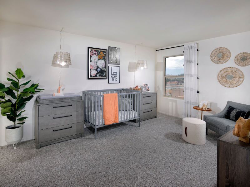 The 2380 floorplan modeled at Las Patrias at Star Valley in Tucson, AZ.