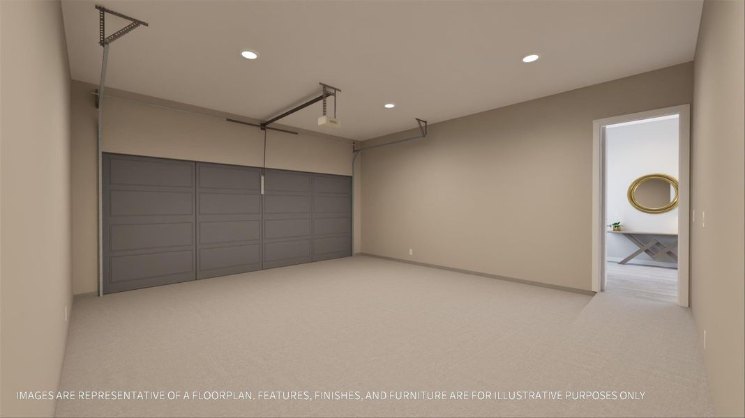 Spacious, unfurnished interior of a new home in La Segarra 40', Brookshire (Image 17).